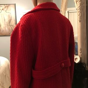 Rafaella Jackets & Coats - Tweed career blazer red Sz 8. Worn once. Rafaella Jackets & Coats - Tweed career blazer red Sz 8. Worn once.